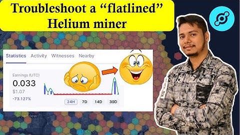 How to fix your "flatlined" Helium miner | A troubleshooting guide