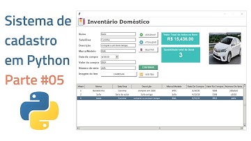 Sistema de cadastro em Python | Parte #05 | Criando Botoes