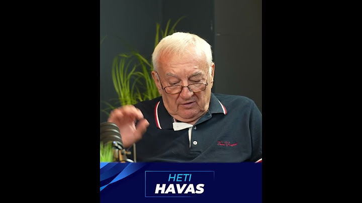🔵 Ma este 18:00 ismét HetiHavas 🔵