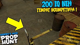 😅 TEMPAT NGUMPET 200 IQ NIH BRO - Gmod Prop Hunt Indonesia