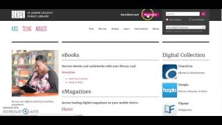 How to Login and Navigate your SJCPL Online Account