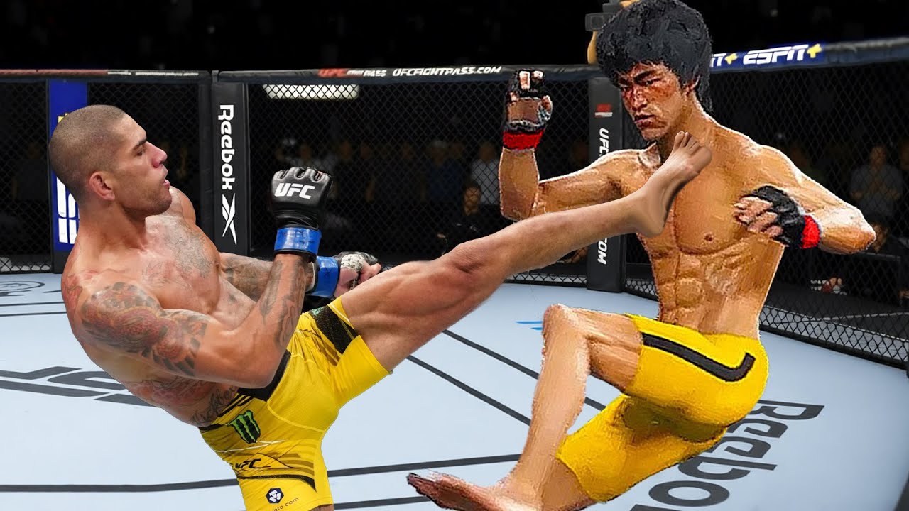 UFC5 Bruce Lee vs Alex Pereira EA Sports UFC 5