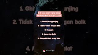 Dosa yg Menyebabkan Azab Kubur | #shorts #islamicshorts #azabkubur #ghibah #dusta #dosa #shortsvideo