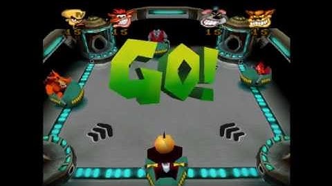 Crash Bash - Crashball Gold Relic (Co-op with PR)