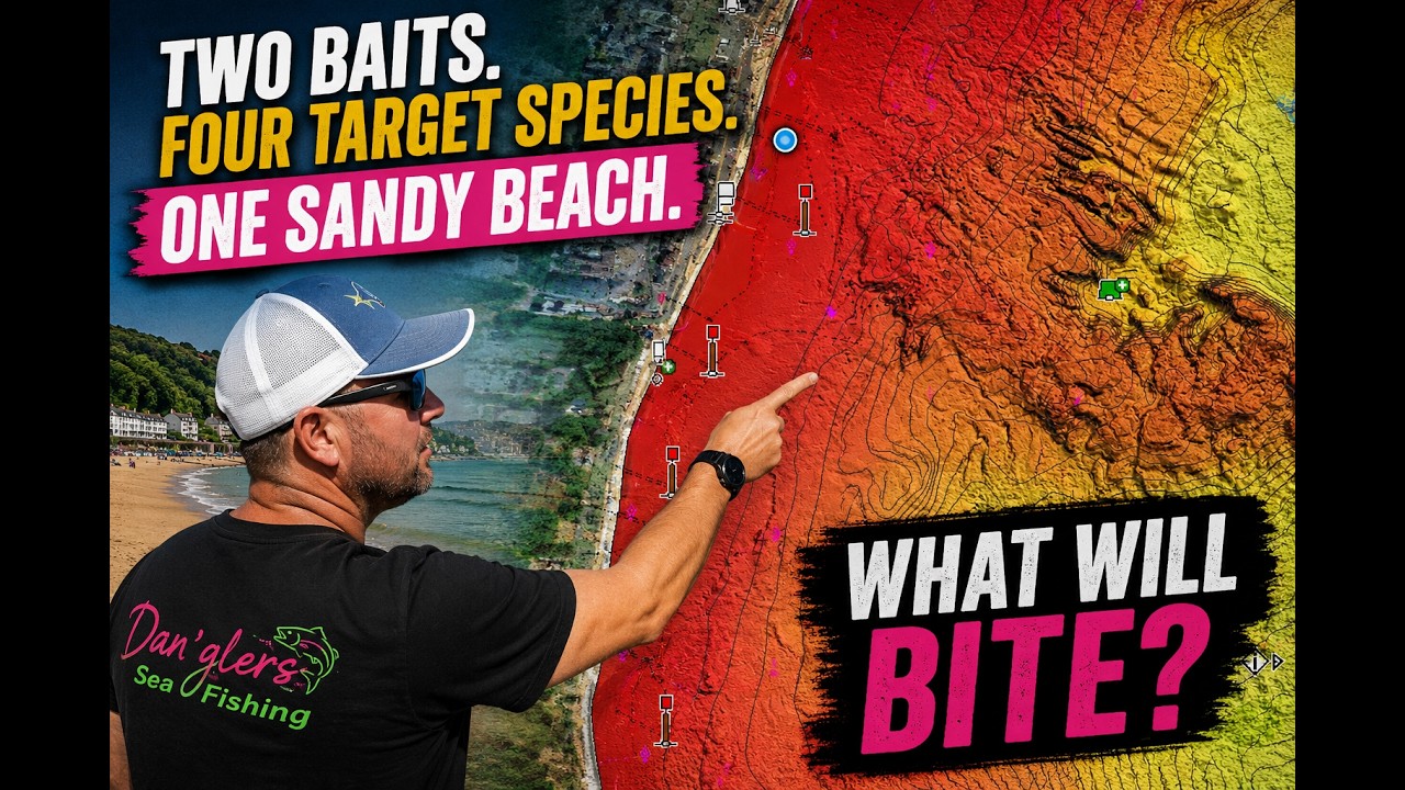 Two Baits. Four Target Species. One Sandy Beach.