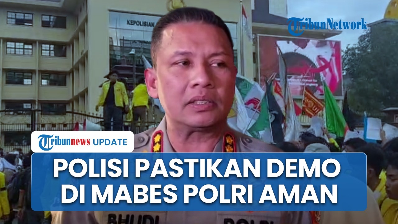 Respon Polisi soal Aksi Mahasiswa di Depan Mabes Polri, Demo Berlangsung Aman dan Tertib