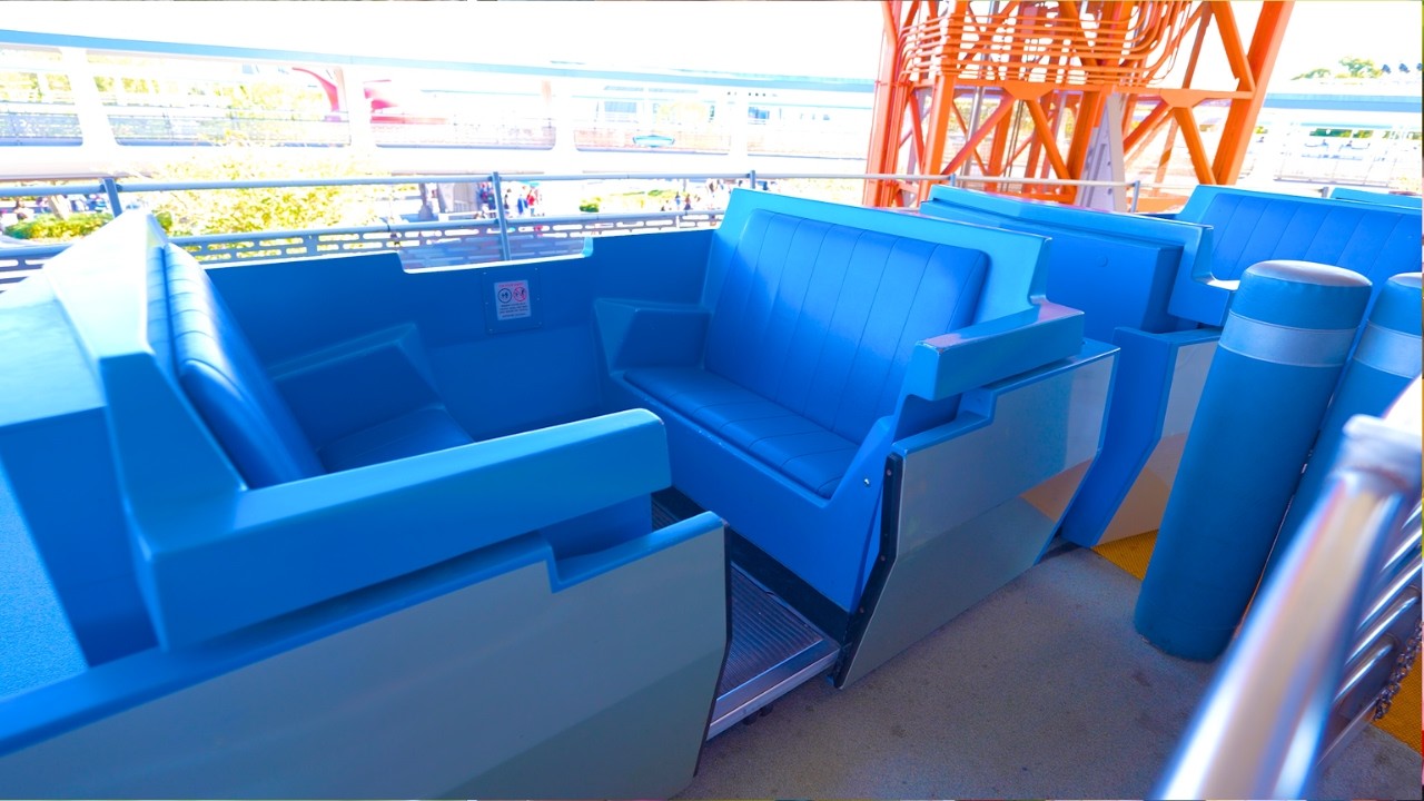 People Mover — POV 2025 — Волшебное Королевство, аттракционы Walt Disney World | 4K 60 кадров в с...