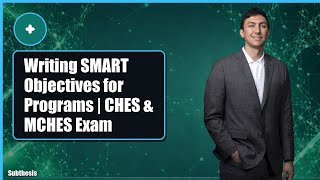 Writing SMART Objectives for Programs | CHES & MCHES Exam