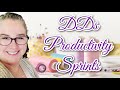 Crafting With DDs - Working my WIPs Productivity Sprints