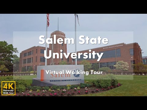 Universiti Negeri Salem (Salem State University) - Lawatan Berjalan Maya [4k 60fps]