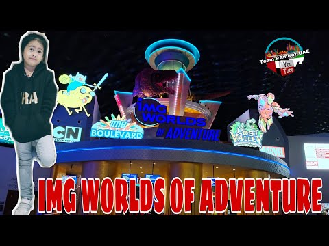 IMG Worlds  of Adventure – One of the Largest Indoor Theme Park in the world #IMGWORLD