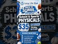 School &amp; Sports Physicals for $35 in Las Vegas | Long Life Med