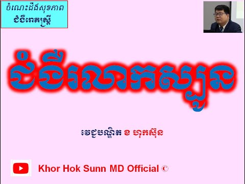 ជំងឺរលាកស្បូន/Endometritis l Khor Hok Sunn MD Official