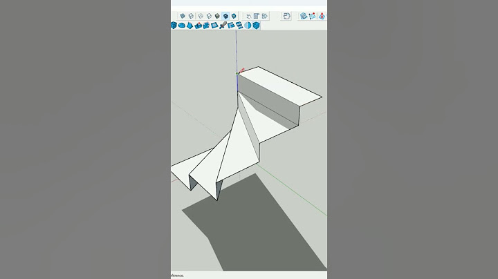 Apprenez à modéliser un escalier avec SketchUp. #modelisation3d #tuto #sketchup