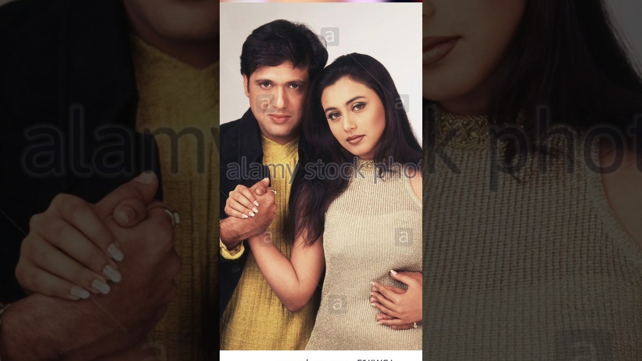 Rani Mukherjee with Govinda 👩❤️👨💖💝💗💕#ranimukherjee #govinda #beautiful #90s #old #lovesong #shorts