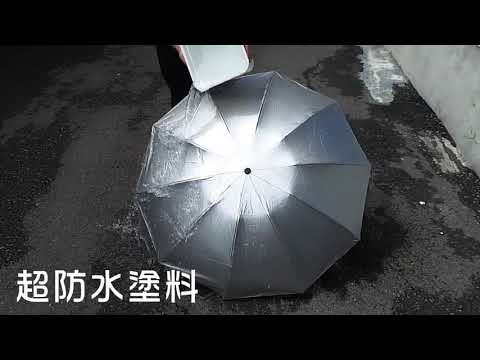 [樂適多] 鈦銀全自動反向防曬傘 遮陽傘 雨傘 UN3011