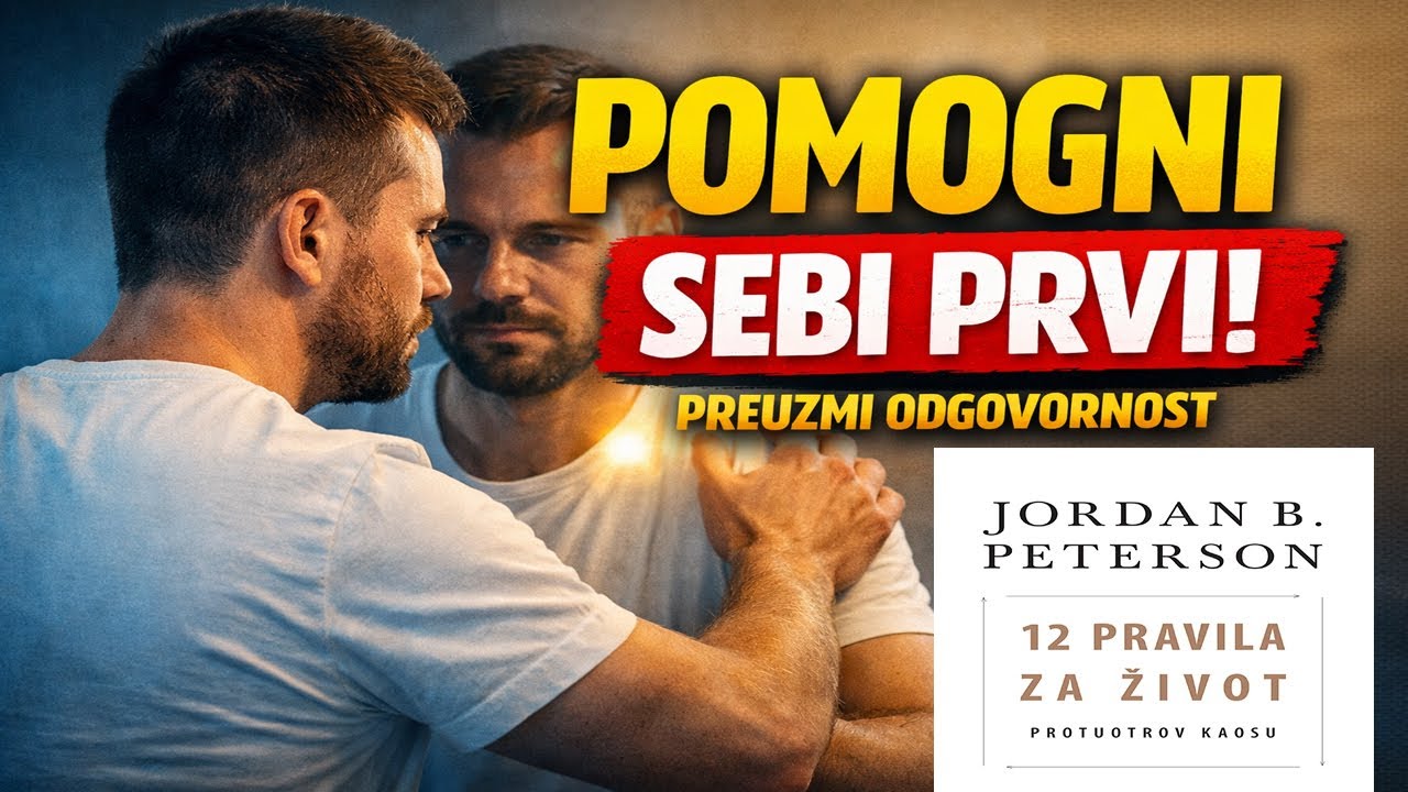KAKO POPRAVITI SEBE? | 12 PRAVILA ZA ŽIVOT - Jordan Peterson | sažetak knjige