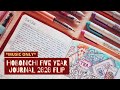 Hobonichi 5 year journal - 2020 (2nd year) FLIP *MUSIC ONLY