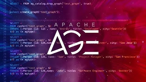 [Webinar] Demonstration of Apache AGE (Incubating), a graph extension for PostgreSQL