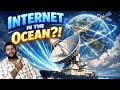 🌐 How Ships Get Internet in the Middle of the Ocean?! Satellite Tech Explained 🚢✨