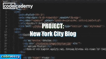 New York City Blog Project | Learn HTML | Codecademy Walkthrough