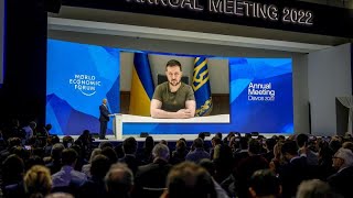 Discours de Volodymyr Zelensky au forum économique de Davos