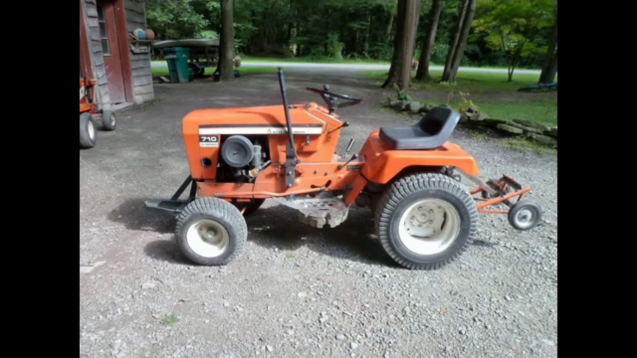 Allis Chalmers 710 First Tractor Youtube