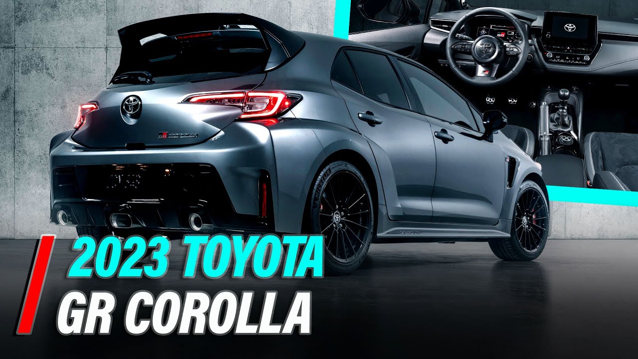 2023 GR Corolla: Toyota Launches A 300-Horsepower AWD Rally Rocket