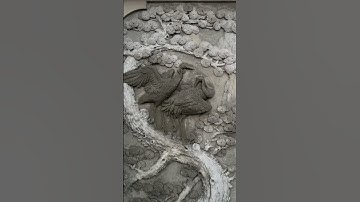 #shost tranh đắp xi măng