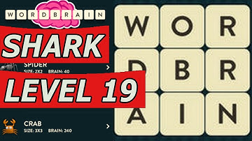 WordBrain Shark Level 19 Answers (Android/IOS)
