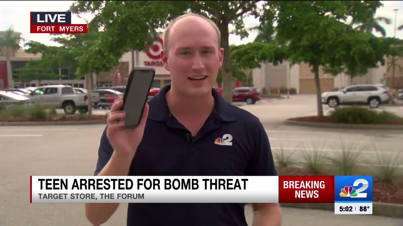 LIVE: Teen Arrested For Target Bomb Threat In Fort Myers