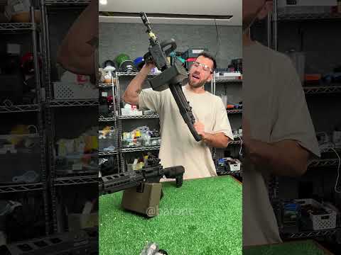 Testando dois brinquedos de Airsoft com bala traçante! 😱 (Brinquedo testado em ambiente controlado)