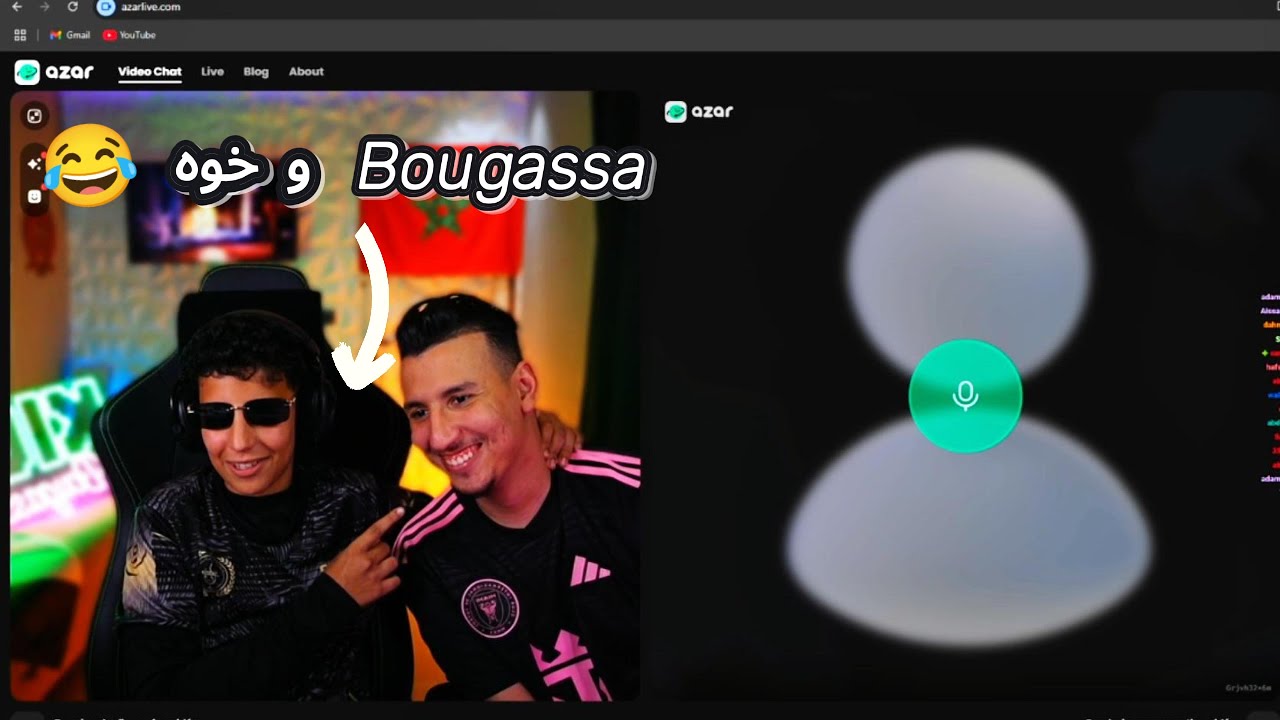 Bougassa azar _ 😂😂بوكصعة وخوه مطلعينها فازار😁لهربة