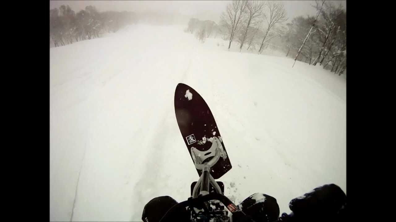 2011/12/25 ニセコ 雪遊び NISEKO HANAZONO スノーボード Snowboard SnowScoot