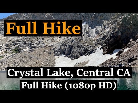 Virtual Hike | Crystal Lake via Sawtooth Pass Trail | Sequoia National Park | POV | 1080p HD