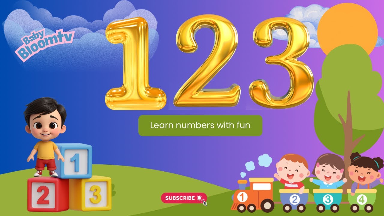 Ary Numbers Learn Numbers 1 to 10 | Counting Song for Toddlers | Ary Kids Channel ...