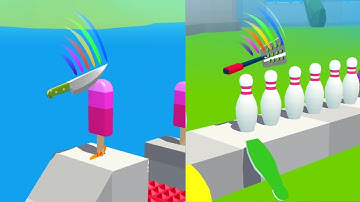 Slice it all.  very satisfying and relaxing ASMR slicing gameplay episode - 8