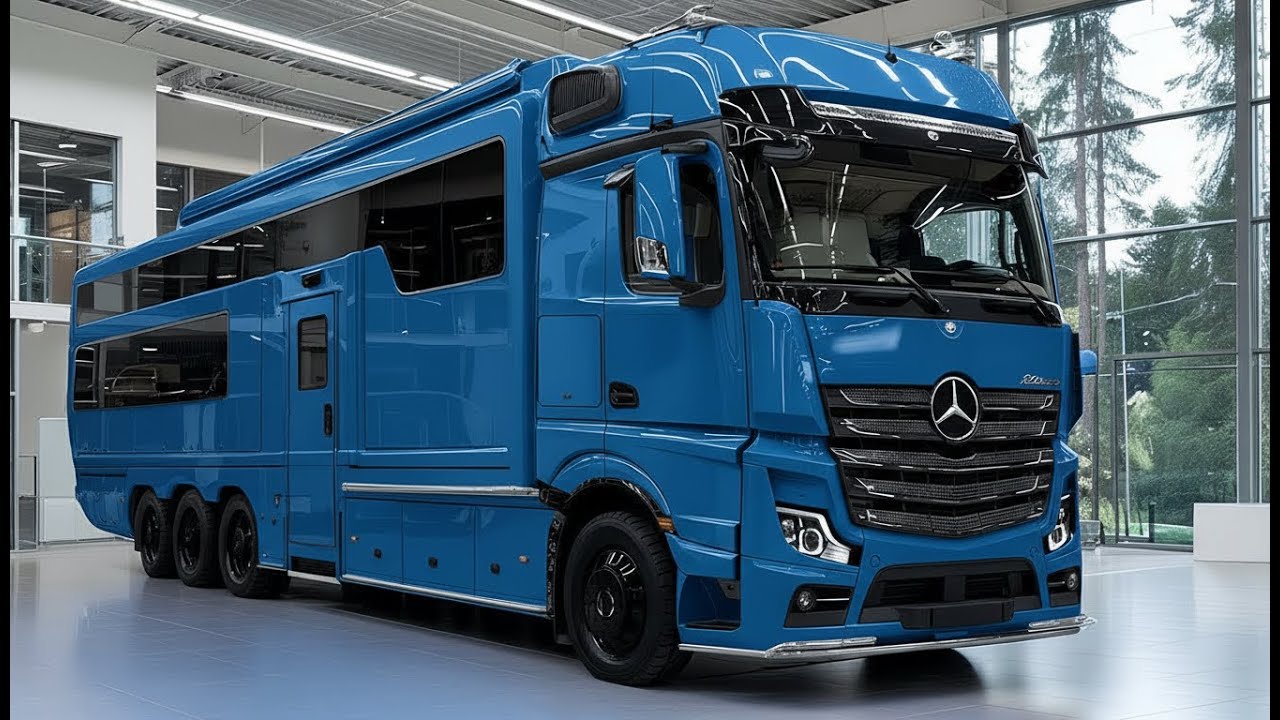 Extrem! Das 2026 Mercedes Actros Megaspace Luxus-Wohnmobil