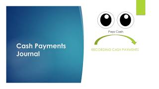 Cash Receipts Journal And Cash Payments Journal vce Unit 1 U0026 2