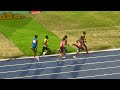 African games 2023 mens 800m heat  ghanas alex super finish electrified legon stadium  q