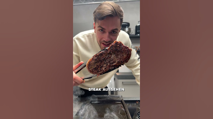 So machst du das perfekte Steak 🥩