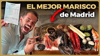 Probando TODA LA CARTA del MEJOR RESTAURANTE de MARISCO de MADRID [+ de 600€]