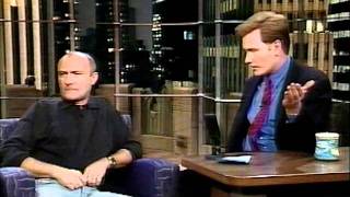 PHIL COLLINS INTERVIEW ON CONAN O' BRIEN