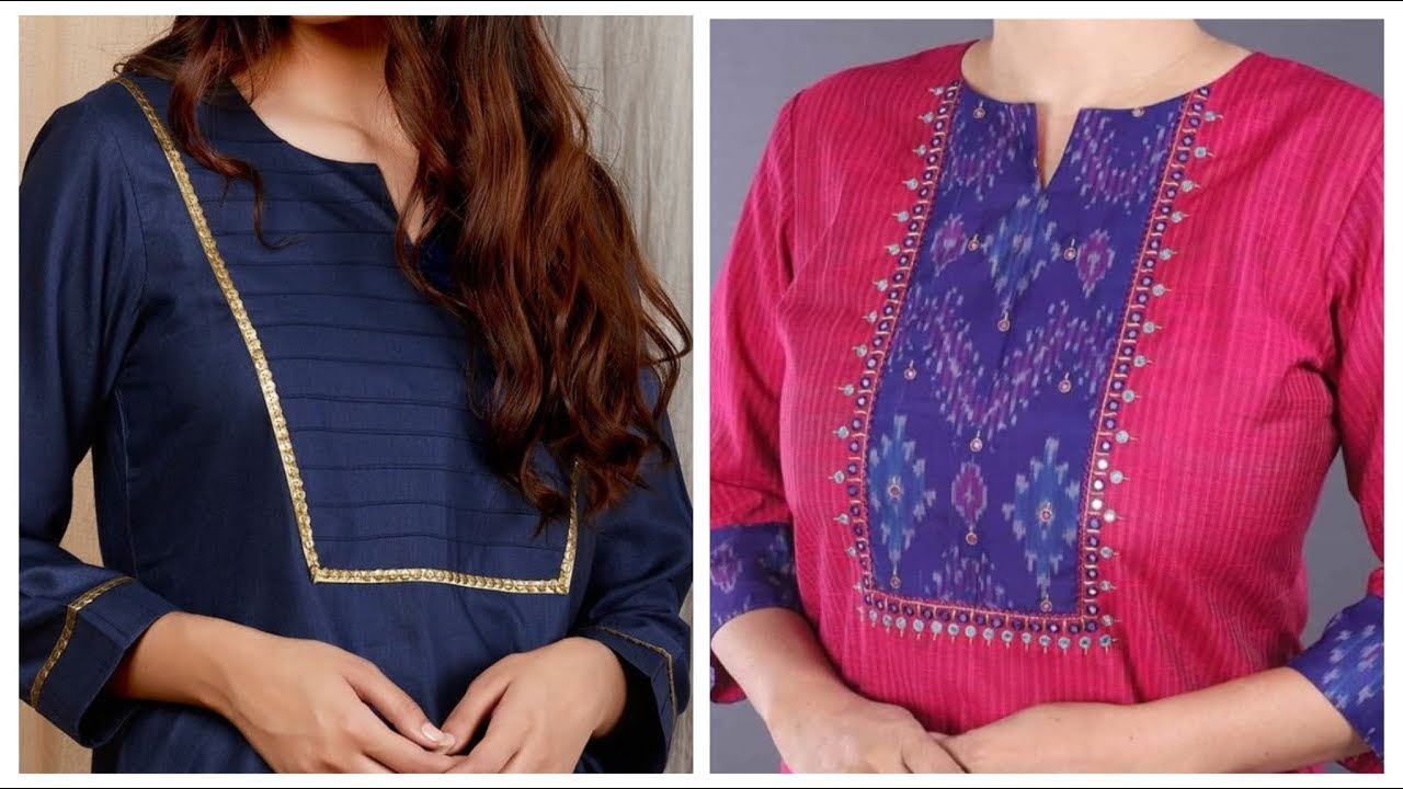 Embroidered South Silk Kurti – Shop@DVIJA