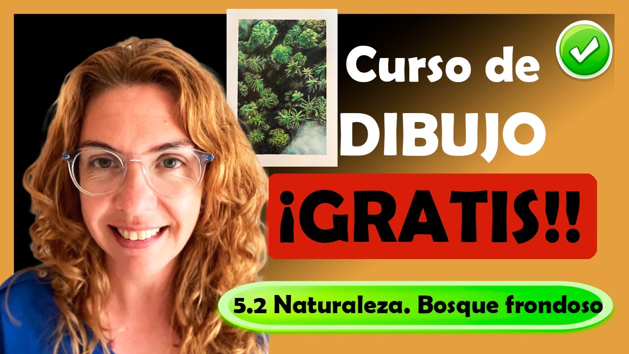 Curso de Dibujo GRATIS, 5.3 Cómo dibujar un bosque frondoso