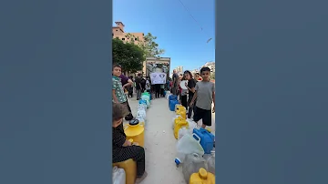 رغم كل الظروف الصعبة التي تواجهها غزة الا اننا مستمرين بحملة سقيا الماء غزة اكسبلور 