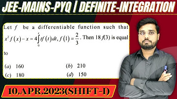 JEE Mains 2023 PYQ [10,APR,2023(Shift-I)] || then find the velue || Definite Integration PYQ