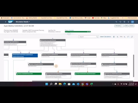 SAP IBP Simulate Key Figure Calculation