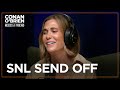 Kristen Wiig Couldn’t Watch Her SNL Send Off For A Year | Conan O&#39;Brien Needs A Friend