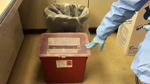 Sharps disposal